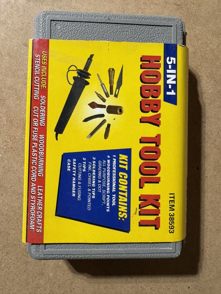 5-in-1 Hobby Tool Kit – Soldering / Woodburning Set