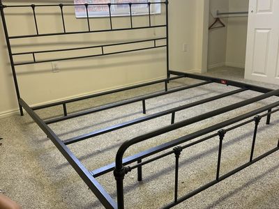 California King bedframe
