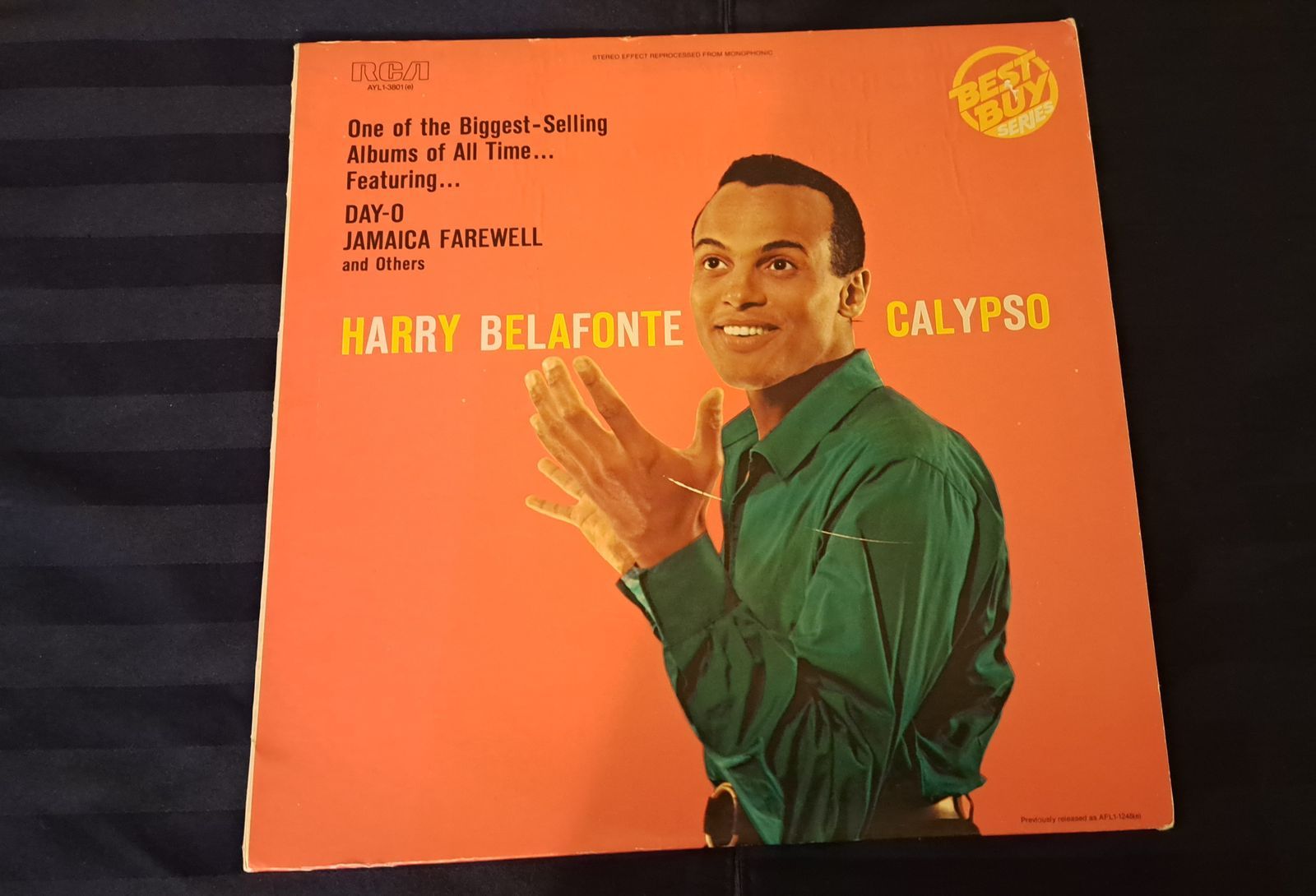 Harry Belafonte Vinyl LP Calypso RCA Victor 1956
