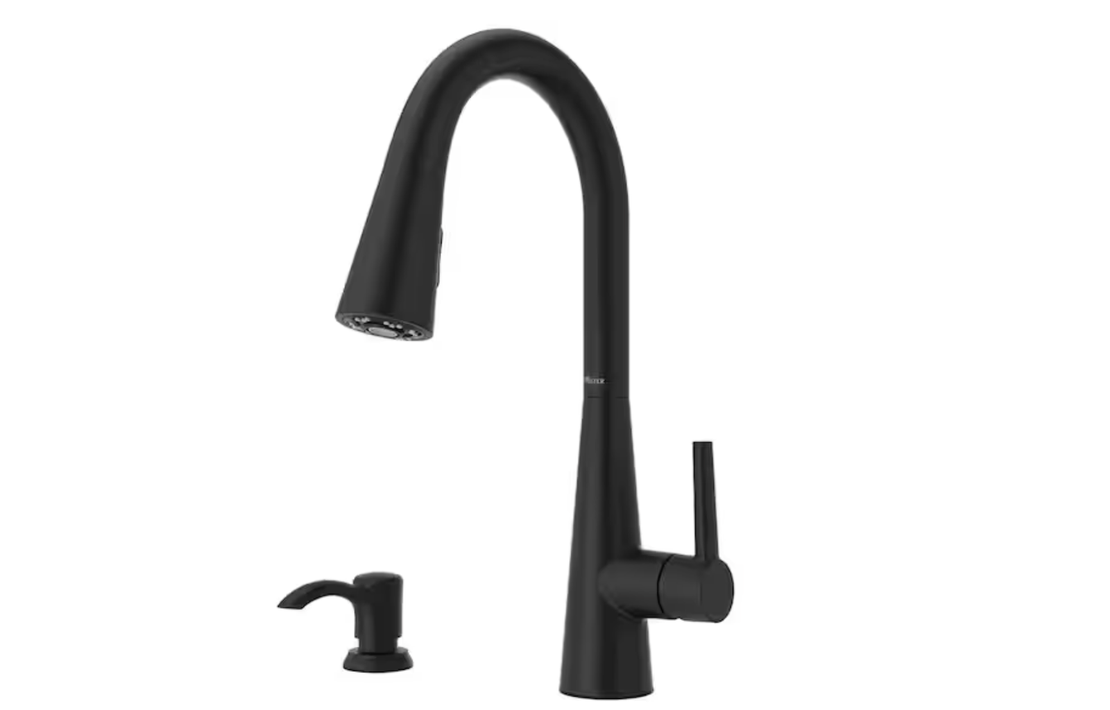 New in box Pfister Barulli Single Handle Pull Down Sprayer Kitchen Faucet with Deckplate