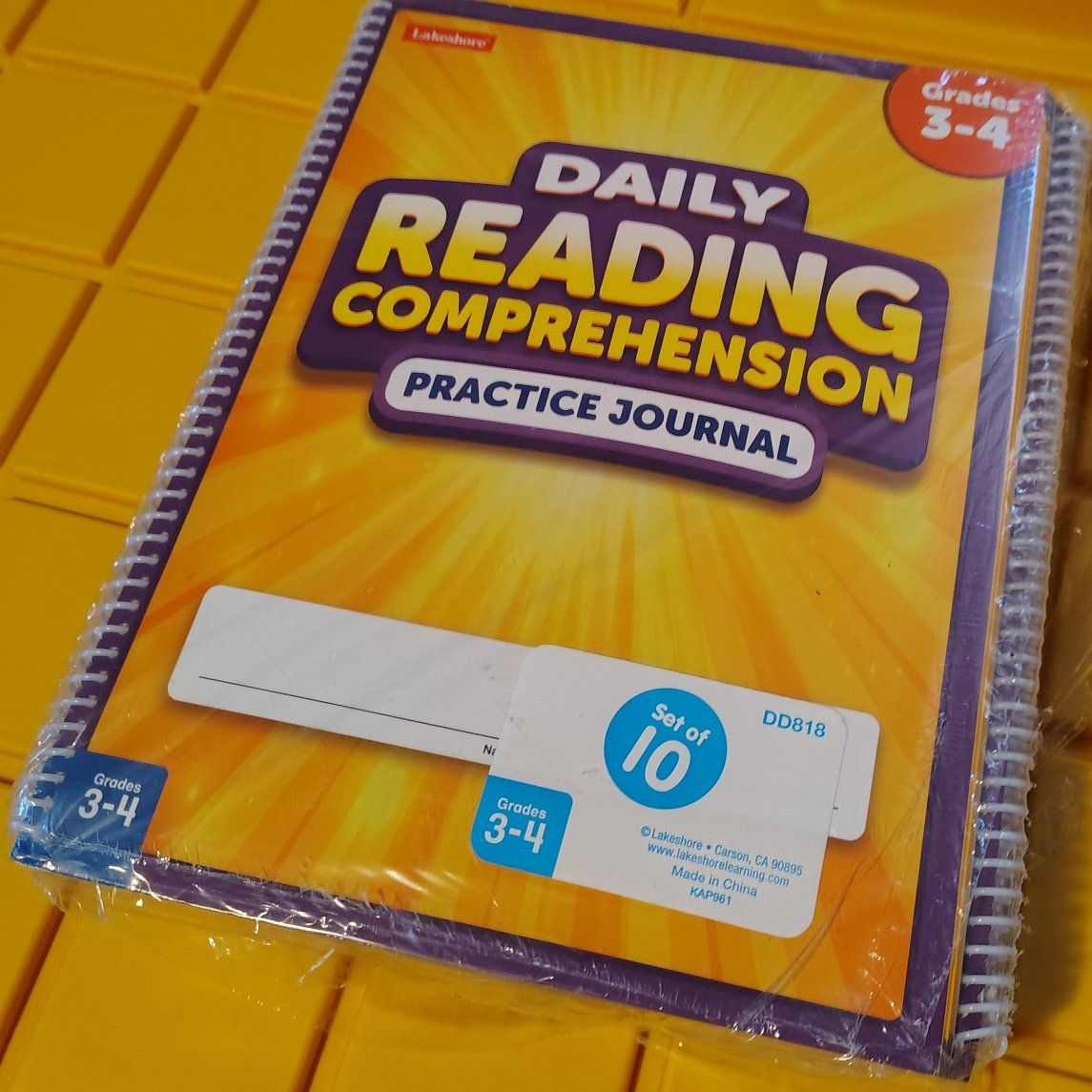 LAKESHORE DAILY READING COMPREHENSION PRACTICE JOU