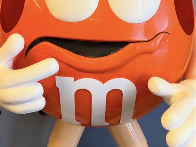 Large Orange M&M