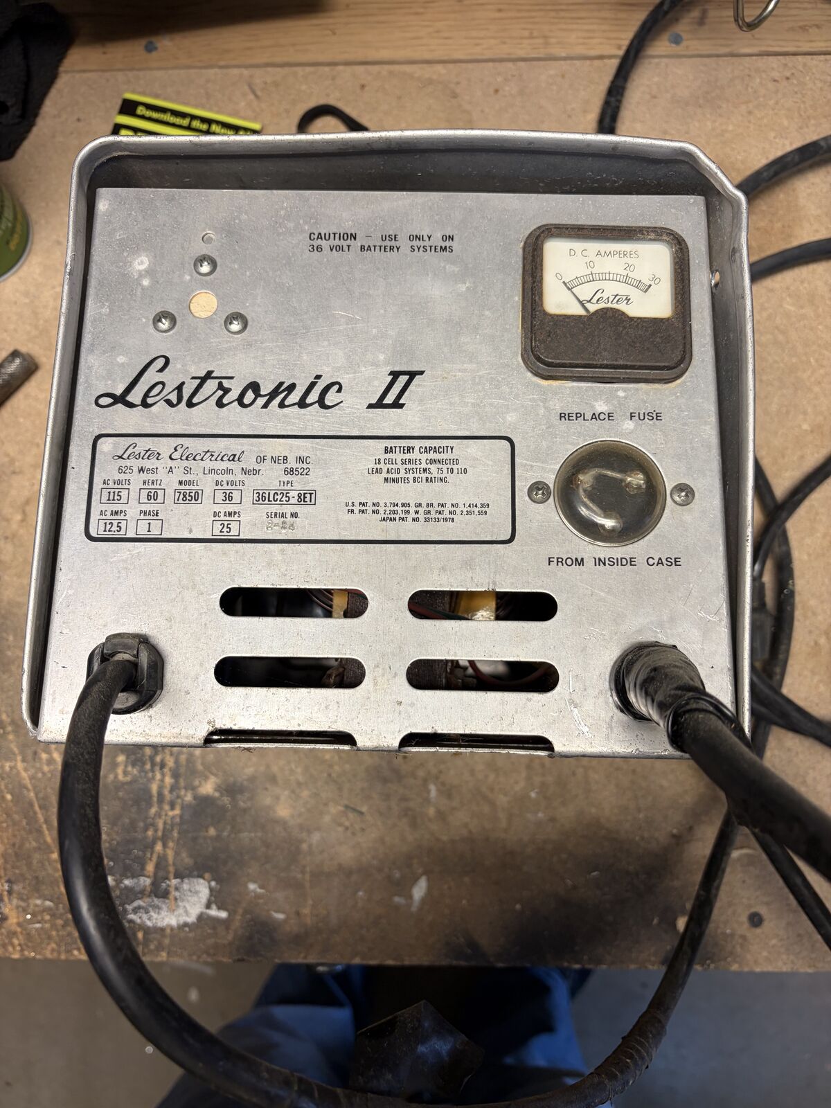 Lesrronic II 36v Golf Cart Charger