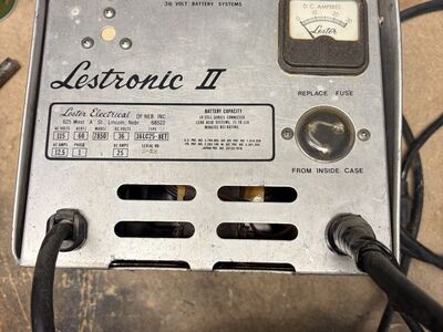 Lesrronic II 36v Golf Cart Charger