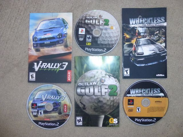 Playstation 2 Games and Manuals Collection - 11 Games