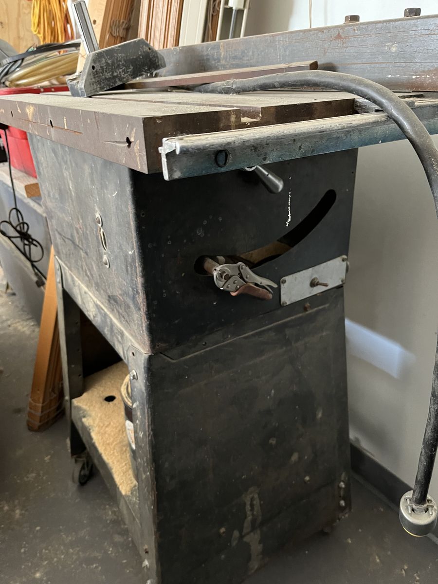 10" Craftsman table saw