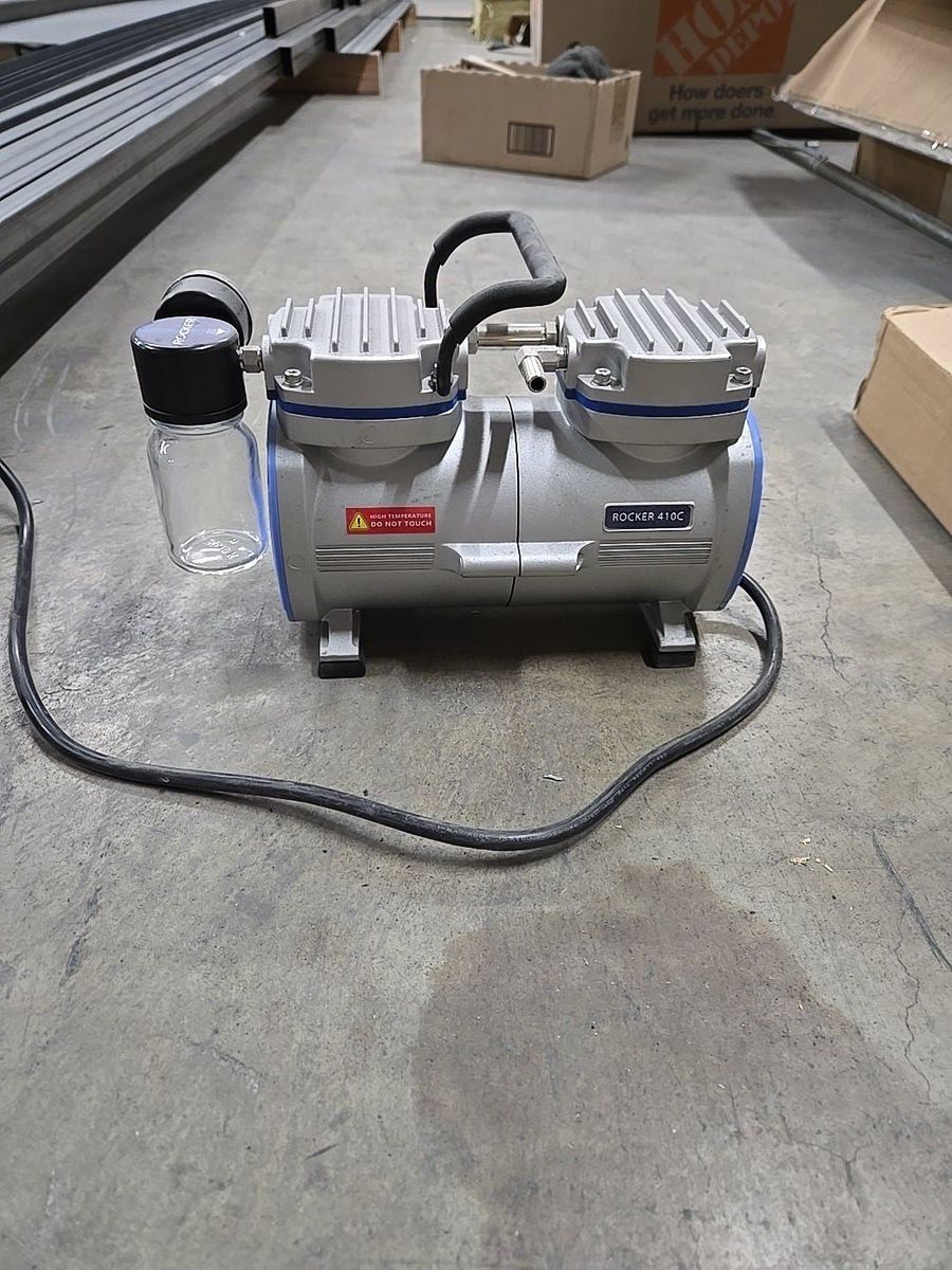 Rocker 410C Oil Free Vacuum Pump Tested