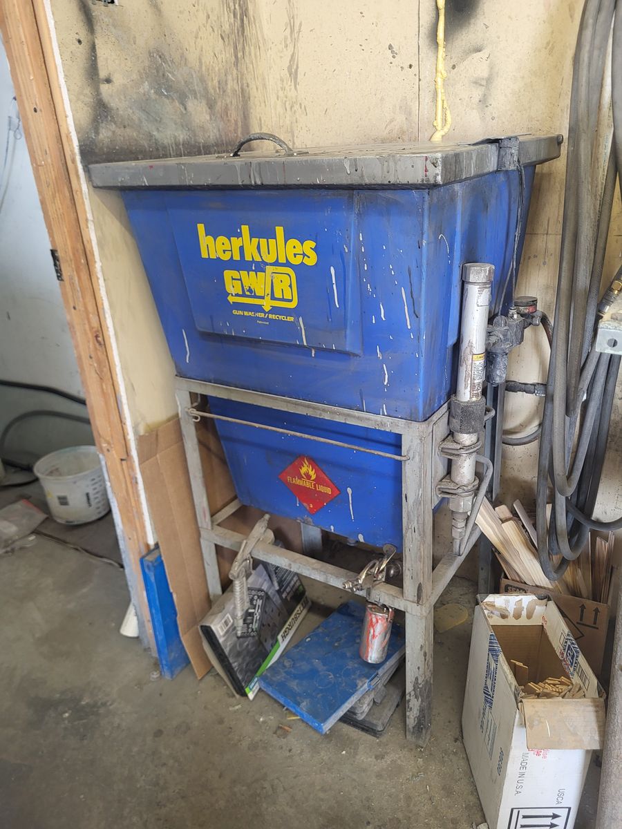 Herkules GWR dual paint gun cleaner