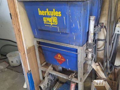 Herkules GWR dual paint gun cleaner