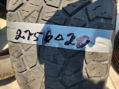 Used All-Terrain Tire - Size 275/60/20