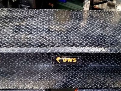 UWS 69-inch Black Aluminum Truck Tool Box