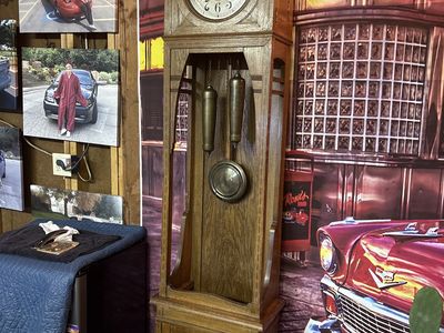 Rare Antique Longcase German Grandfather Clock