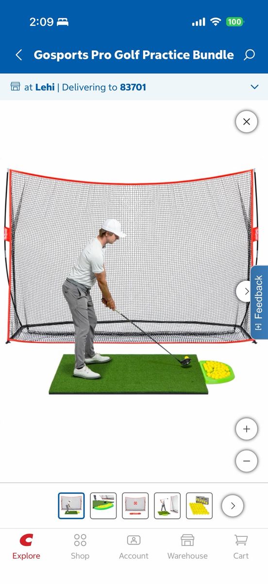 Gosports Pro Golf Practice Bundle - NEW in box