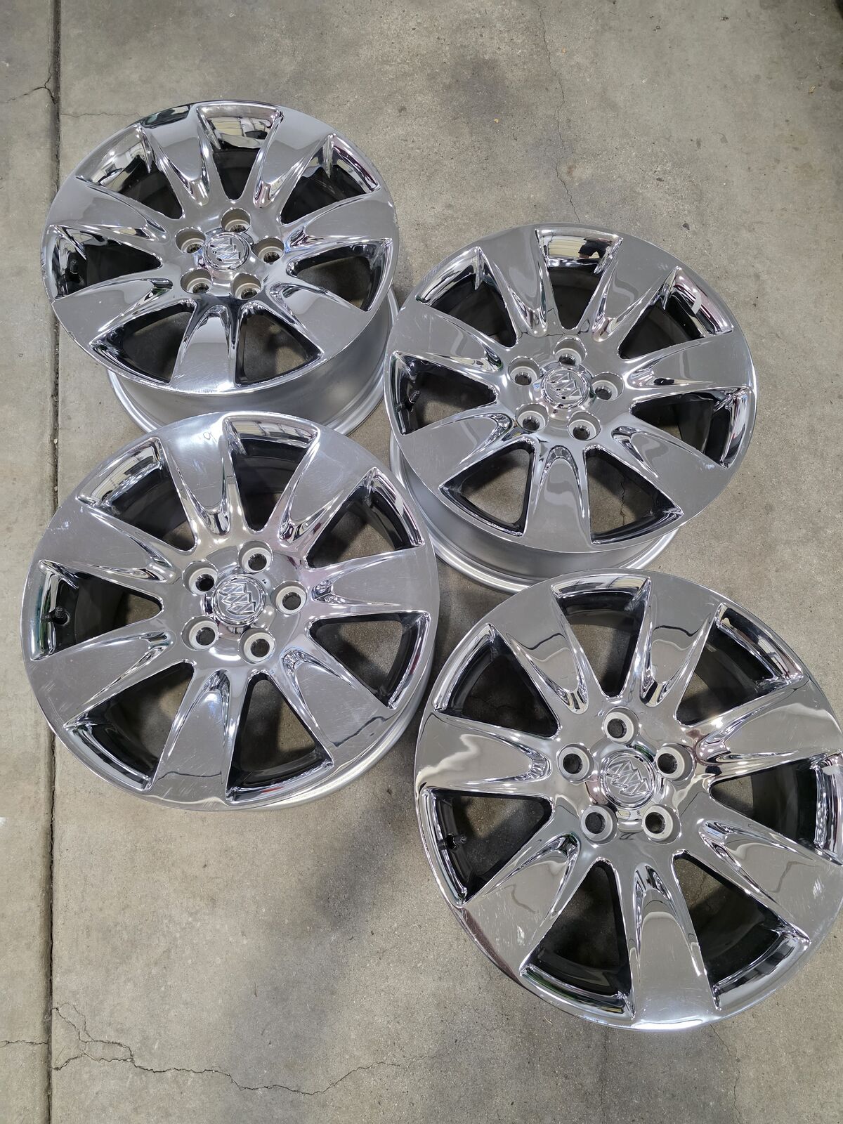 2015 Buick Regal OEM GM Chrome 7 Spoke Wheel, Rim