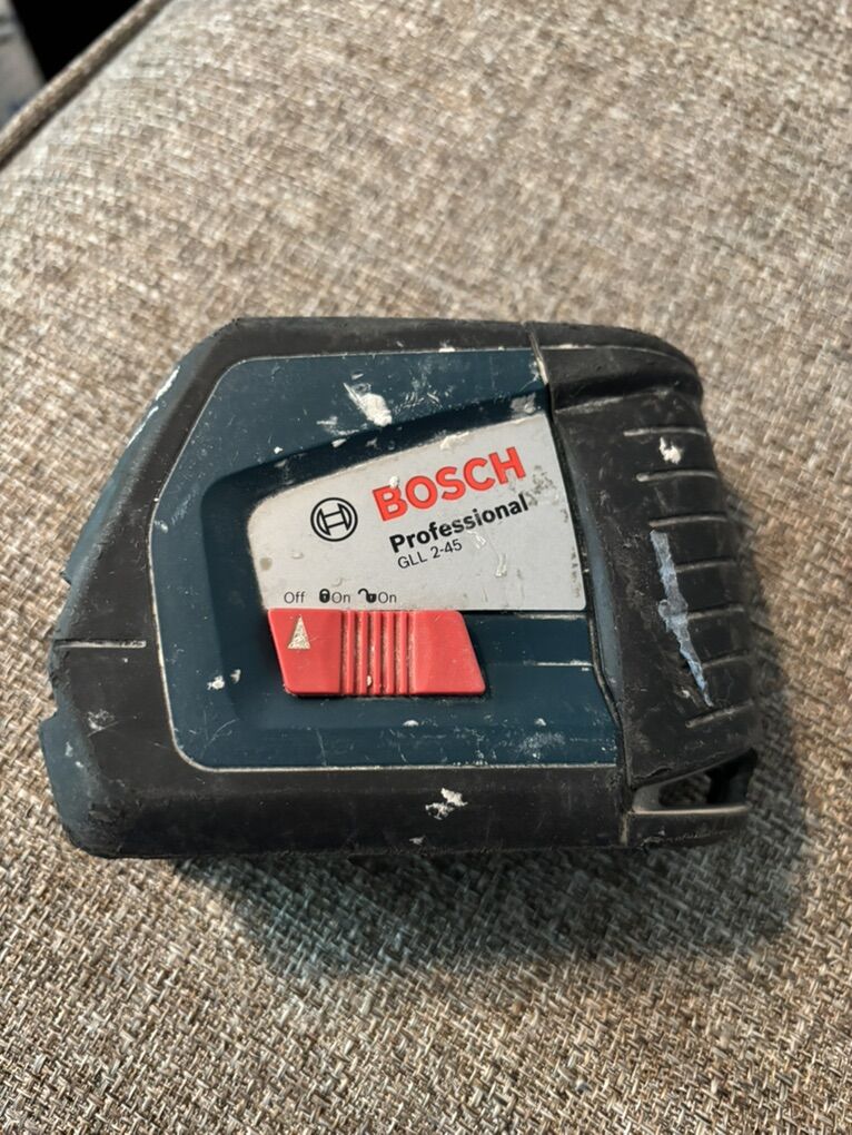 Bosch Gll2-45 Cross Line Red Laser