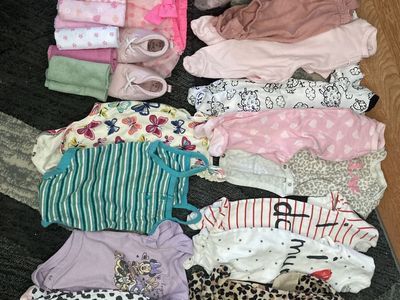 Newborn Girls Clothing Lot