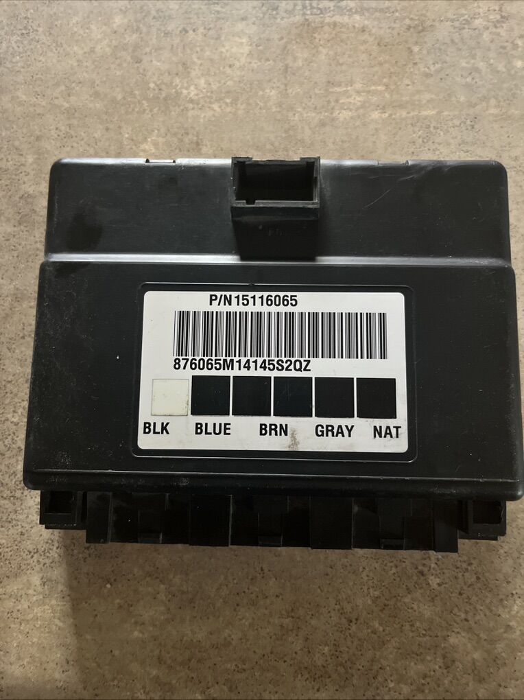 2003-2007 CHEVROLET SILVERADO BODY CONTROL MODULE