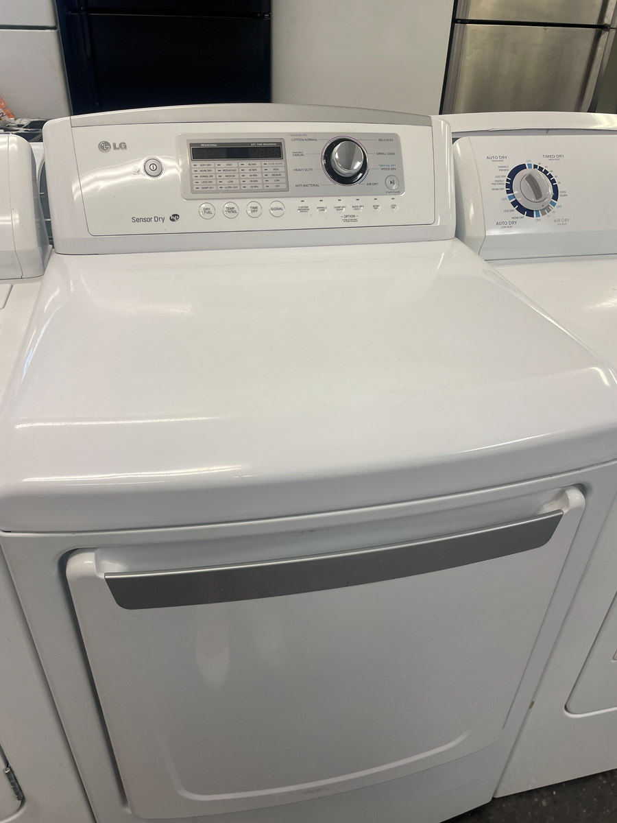 LG Sensor Dry Electric Dryer White - Excellent Condition, Multiple Dry Cycles