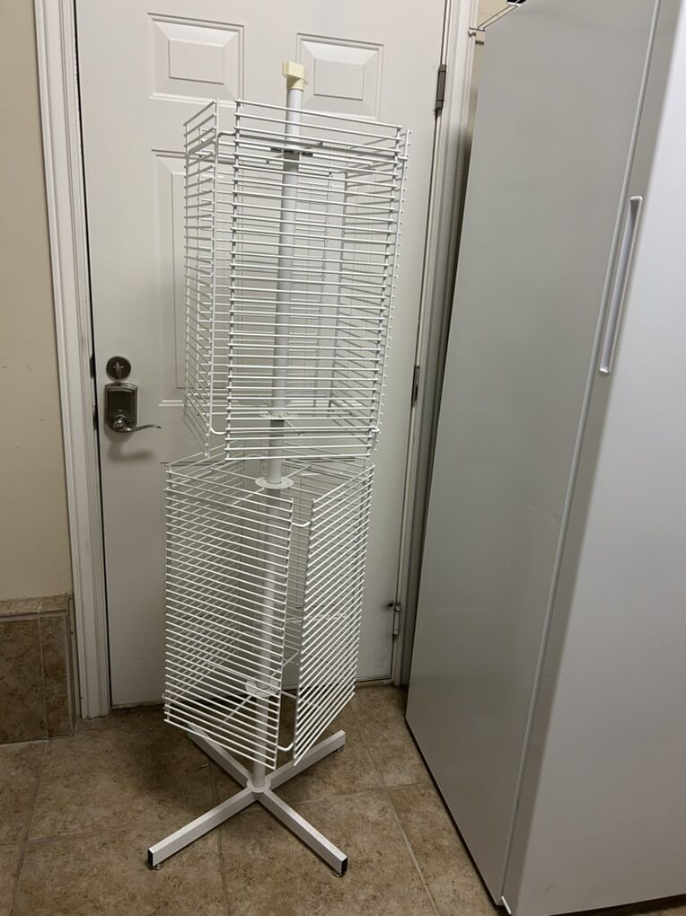 Grid Spinner Metal Merchandise Rack