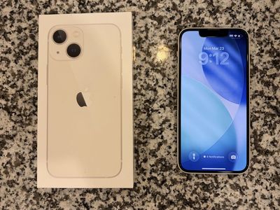 Unlocked iPhone 13 mini - Starlight - 78%