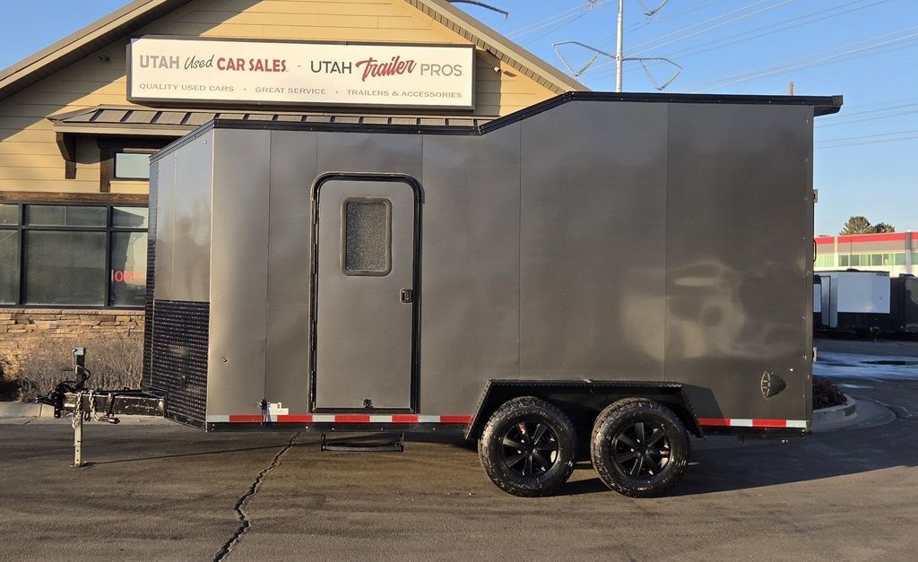 7x16 / 7.5x16 10K Pace Moab Toy Hauler Travel Trailer Enclosed Cargo Moab 2023