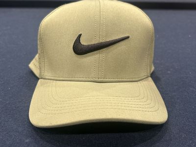 Nike AeroBill Legacy 91 Golf Hat Cap Perforated Back Olive Green One Size Fits Most
