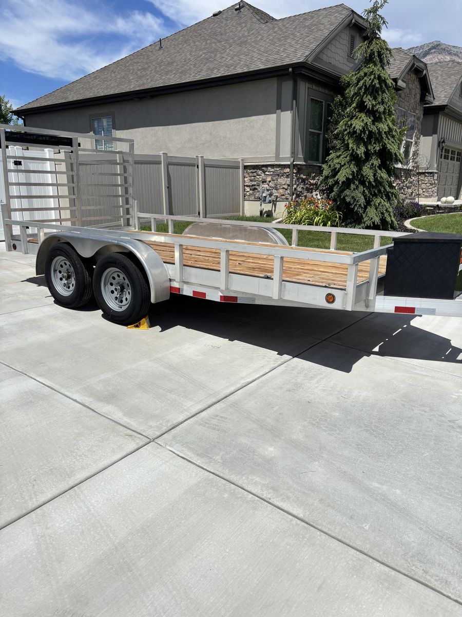 2023 BAUGHMAN 7x14 Aluminum trailer