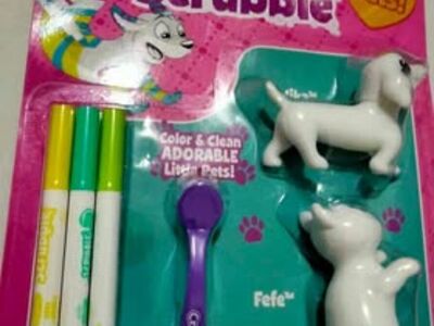 Scribble Scrubbie: Color Pets