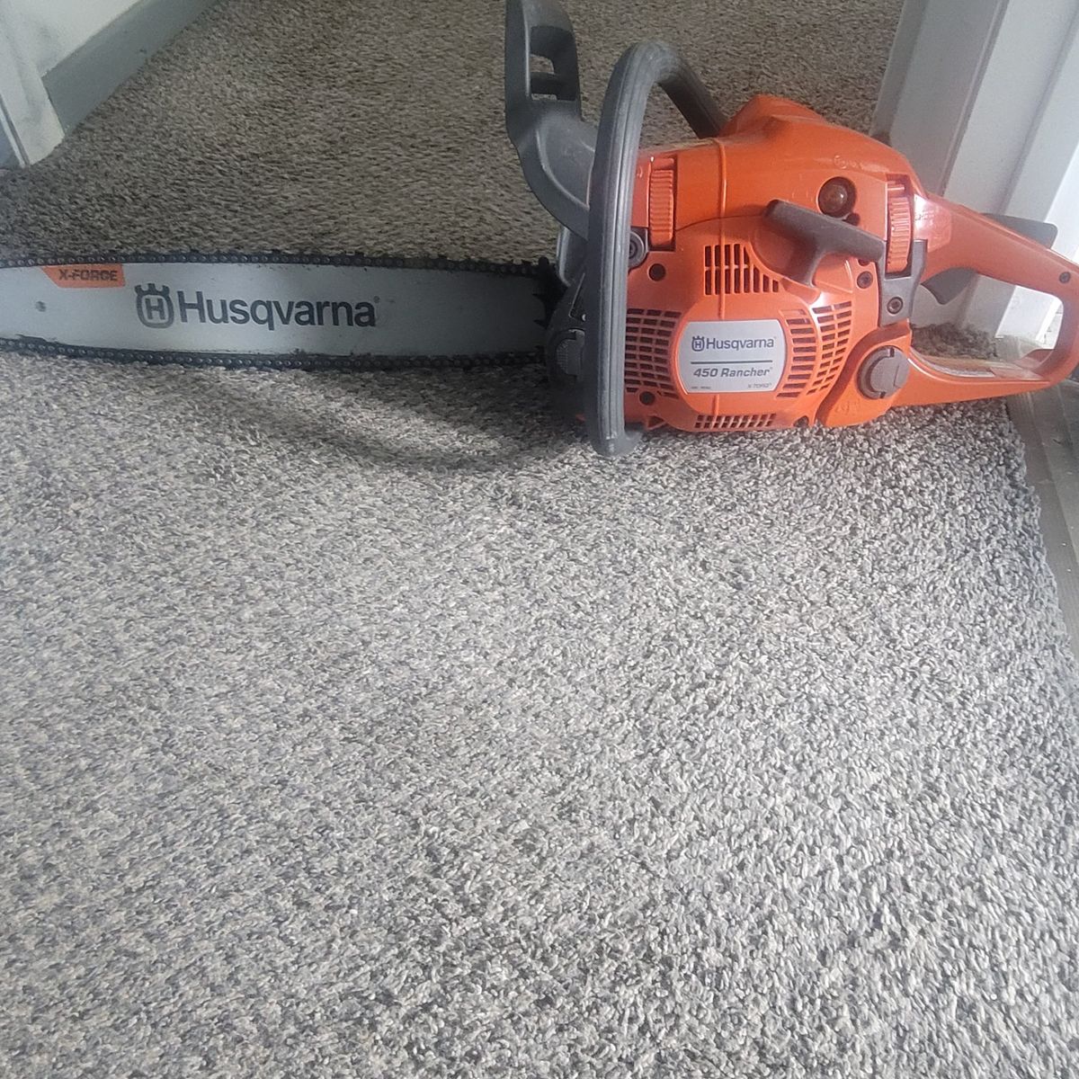 Husqvarna 450 Rancher 18" Gas Chainsaw - Powerful, Reliable, and Ready for Work
