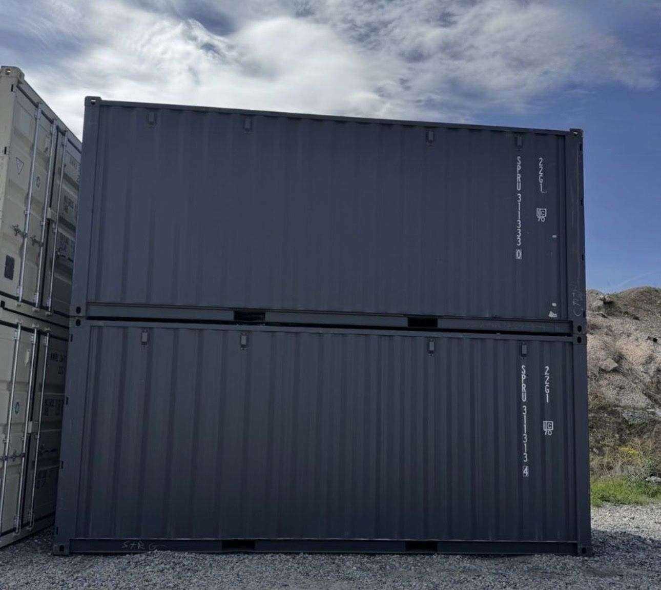 Shipping container 8x20 one trip full spec
