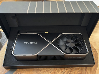 NVIDIA GeForce RTX 3090 Founders Edition 24GB GDDR6X Graphics Card