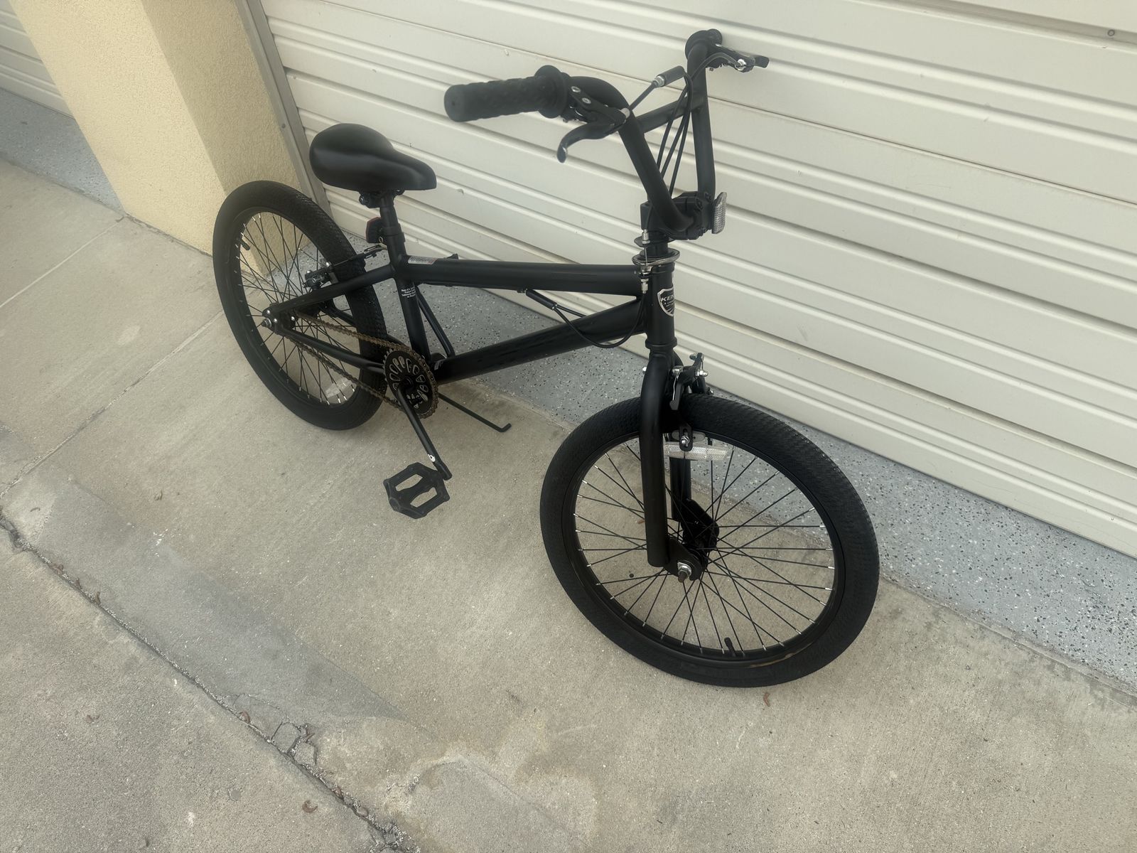 Black on Black BMX Bike “Chaos”- made by ‘Kent’ Bicycles. Freestyle in great Condition, Ready to Ride
