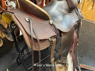 15.5" Teskey's - Ranch/Rope saddle