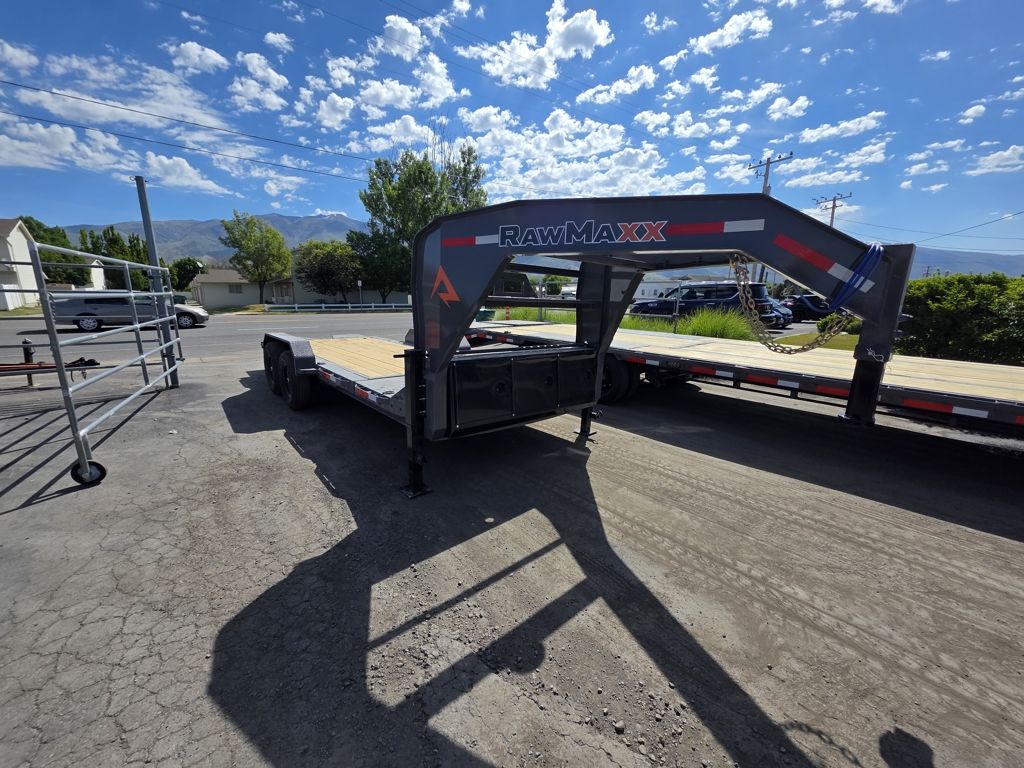 2026 RawMaxx 20' G7X 14K Gooseneck Tilt Equipment
