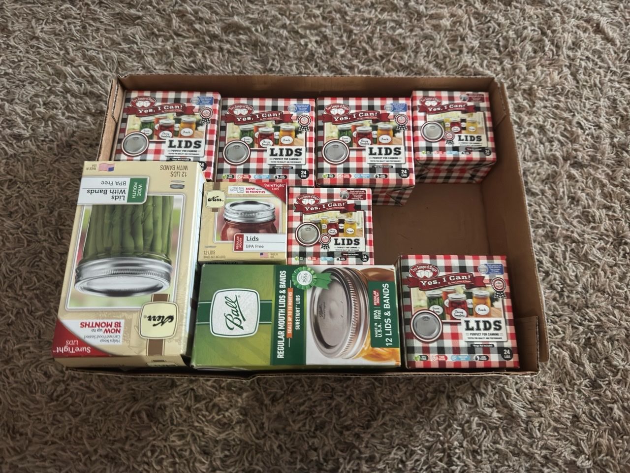 Canning Jar Rings And Lids