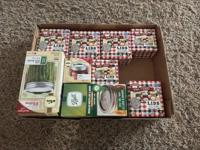 Canning Jar Rings And Lids