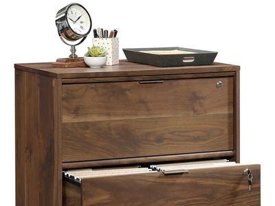 Sauder Clifford Place Lateral File, Grand Walnut