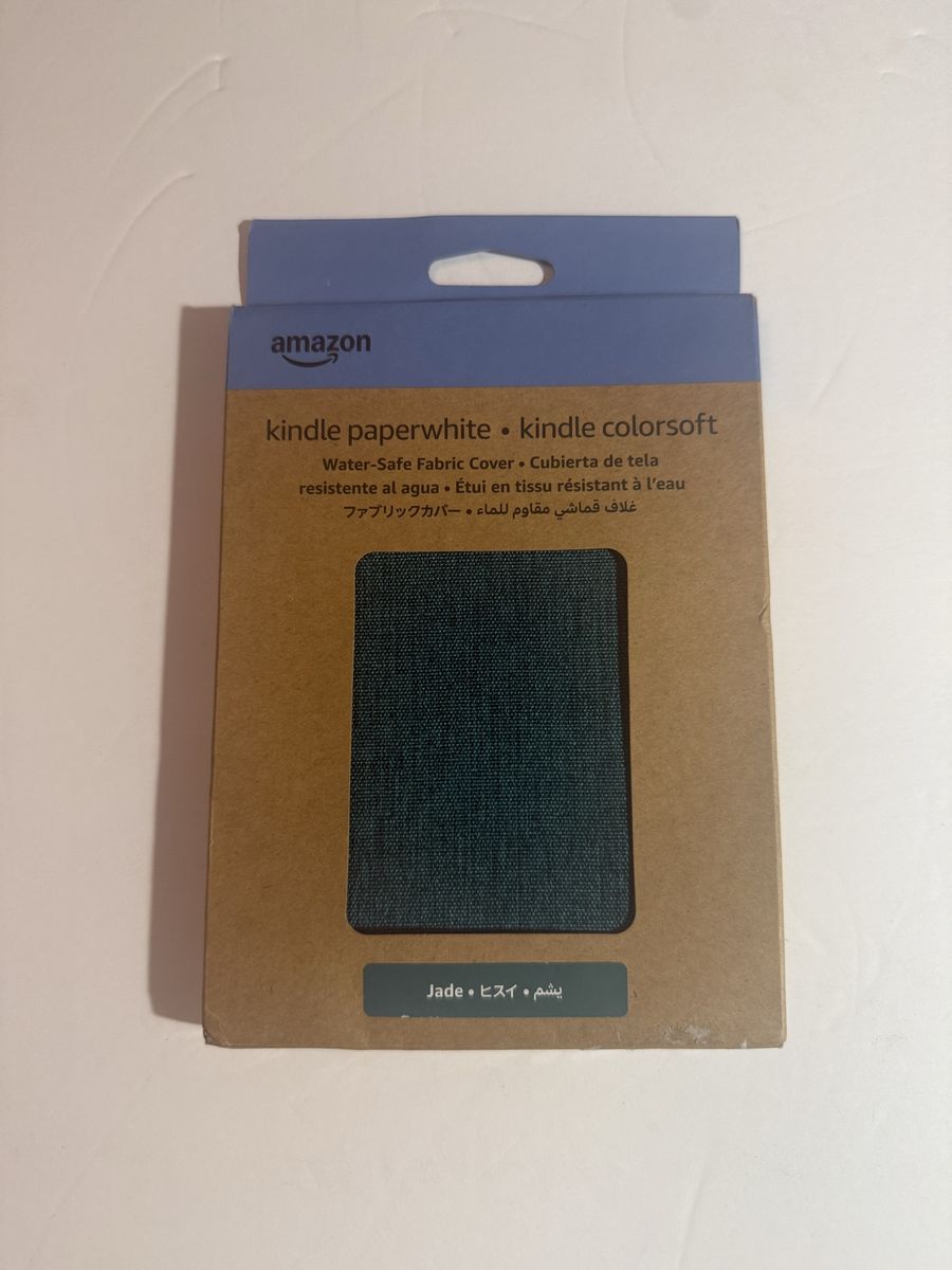 NEW Amazon Kindle Paperwhite (12th Gen) / Colorsoft Fabric Cover - Jade