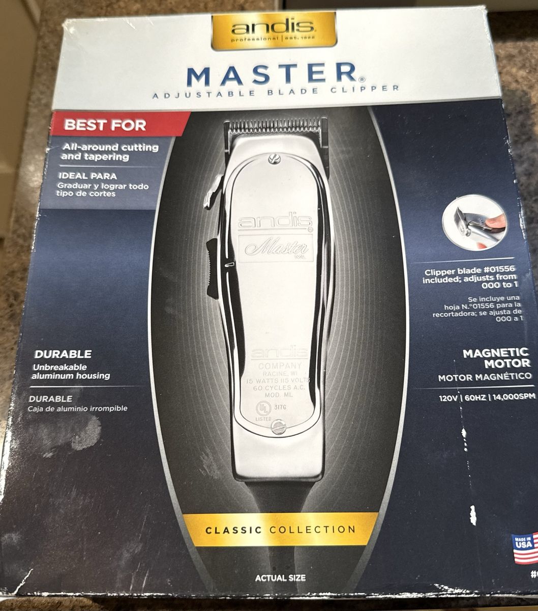 Brand New Andis Masters Clippers