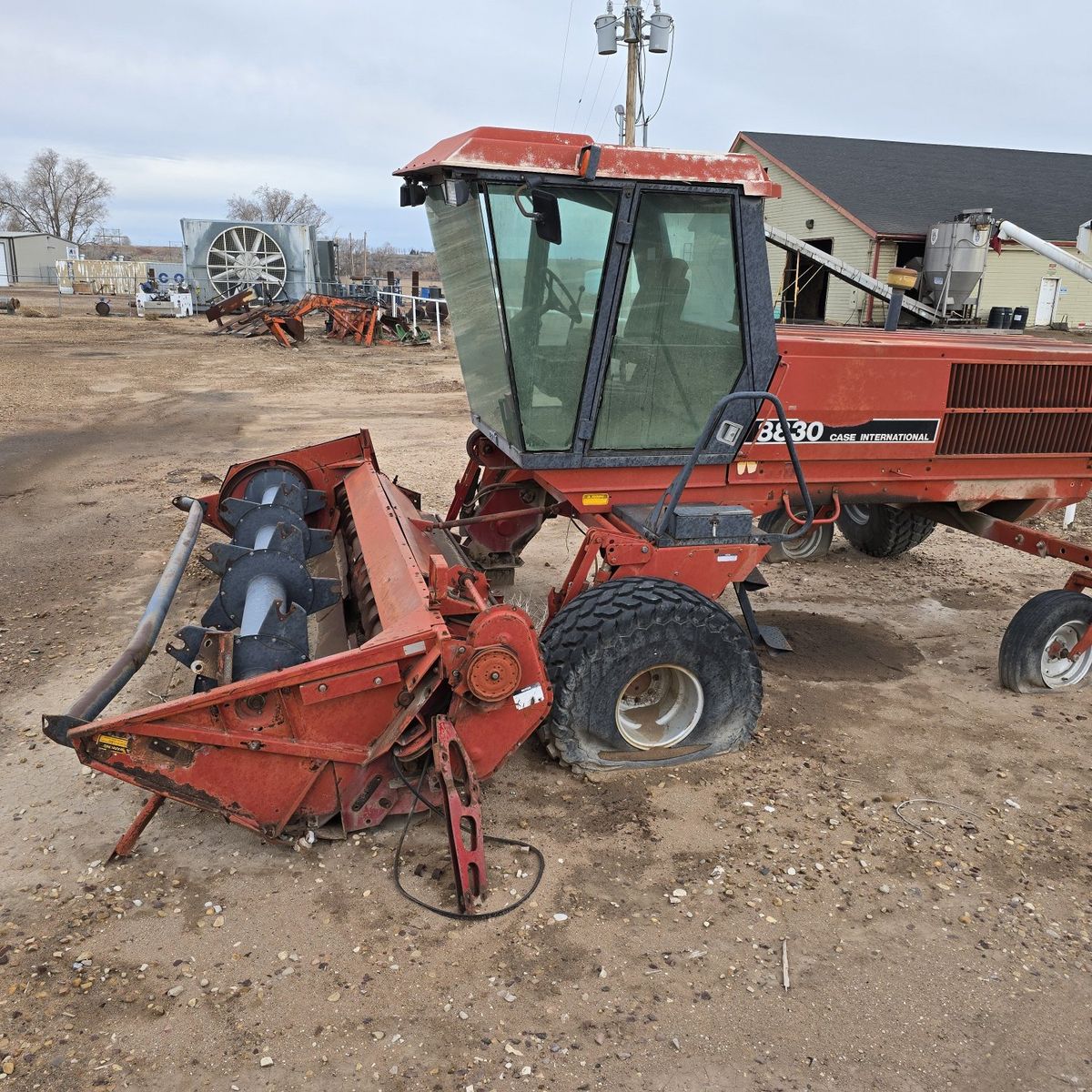 Case IH 8830 Windrower