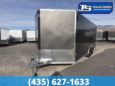 8.5x20 Alcom Aluminum EZ Hauler XLT Trailer - 7'0" Interior - 10K GVWR -