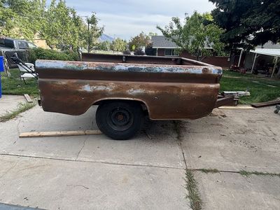 Truck bed trailer