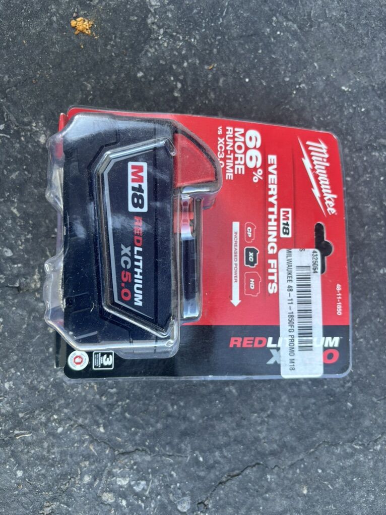 Milwaukee Batteries New