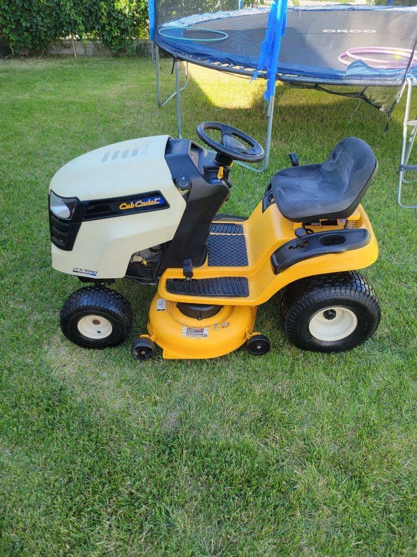 Cub Cadet LTX 1040 Riding Lawn Mower - Used, Great Condition