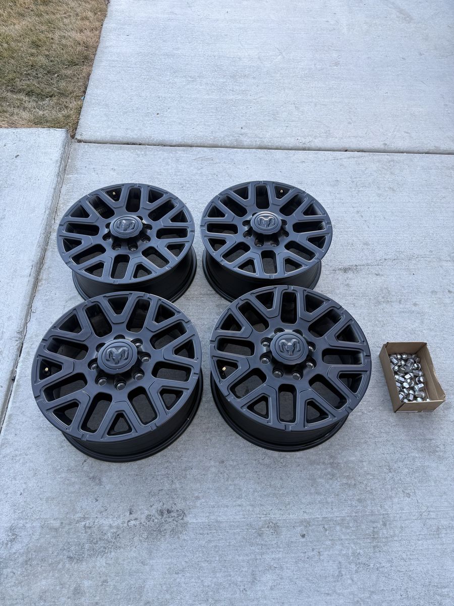 Dodge Ram 3500 Limited Rims 20” Like new