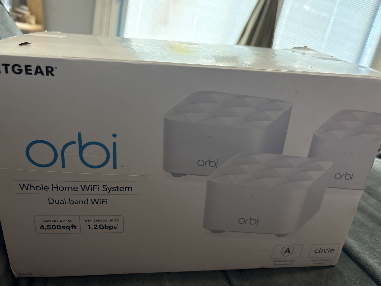 Netgear Orbi Triple Pack - whole home mesh WiFi system - New in box