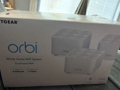 Netgear Orbi Triple Pack - whole home mesh WiFi system - New in box