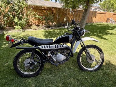 1974 2-Stroke Suzuki TS 250 Motorcycle