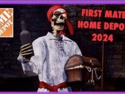 Halloween Home Depot Pirate Animatronic