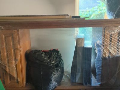 Wooden Cabinet with Storage - Versatile Furniture Piece